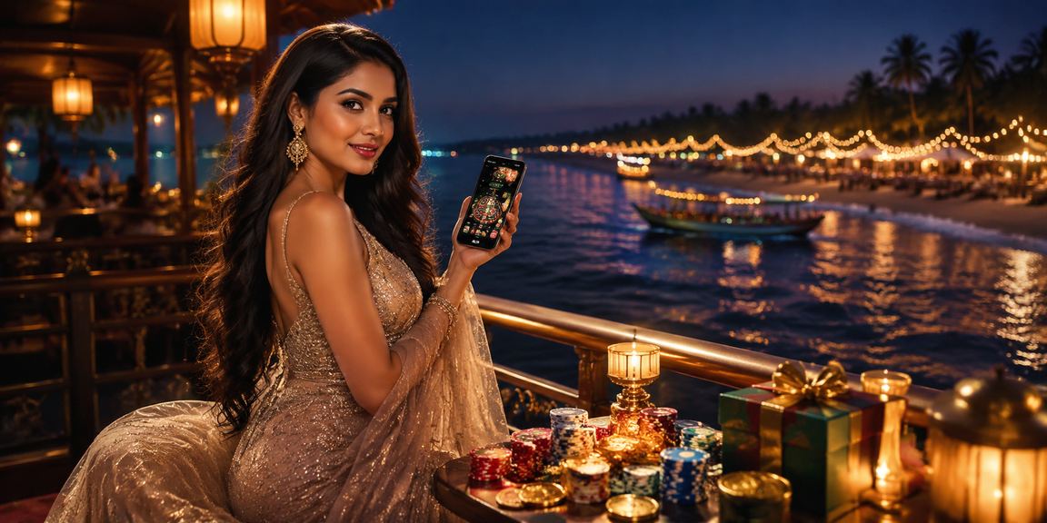 কক্সবাজার সমুদ্র সৈকতে মোবাইলে x3d অ্যাপ ব্যবহার করছেন একজন পর্যটক